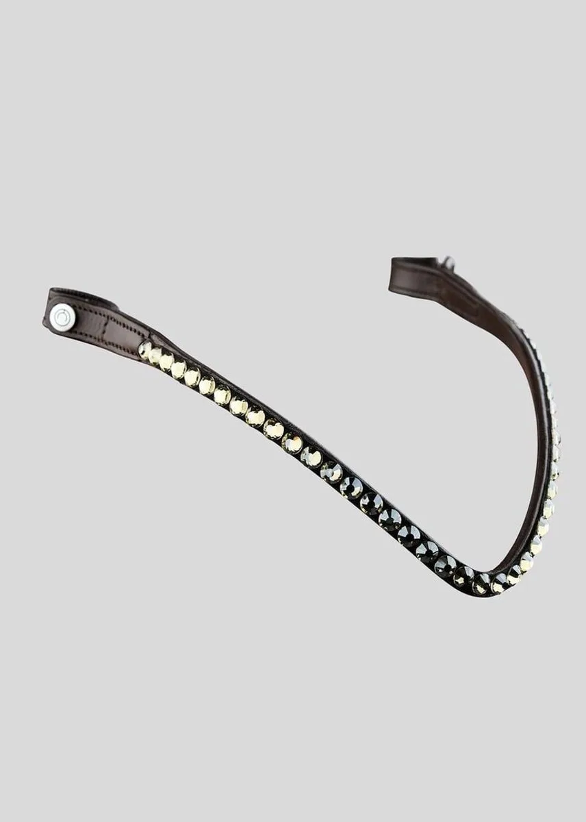 Frontriem Fair Gun Metal - Cob | Frontriemen paard de Montar – photo produit