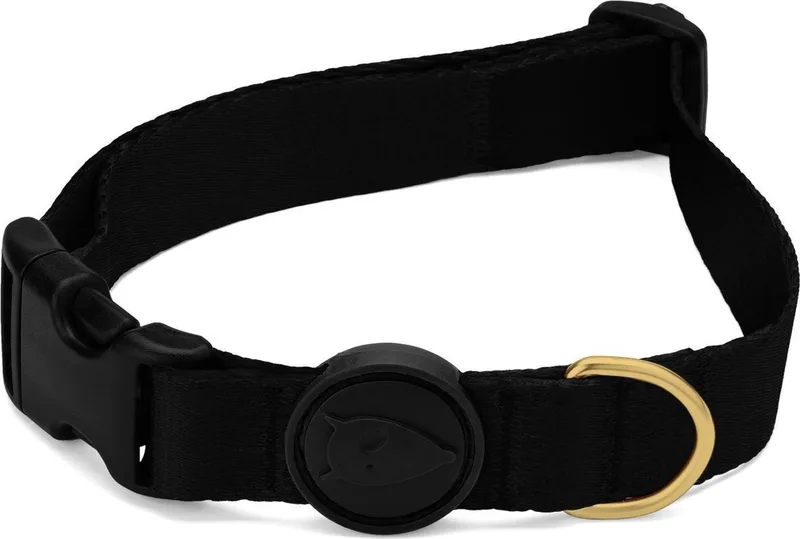 Halsband Hond - Gerecycled - Gold Caviar Goud - 30-42X1.5 cm de Morso en Bleu – photo produit