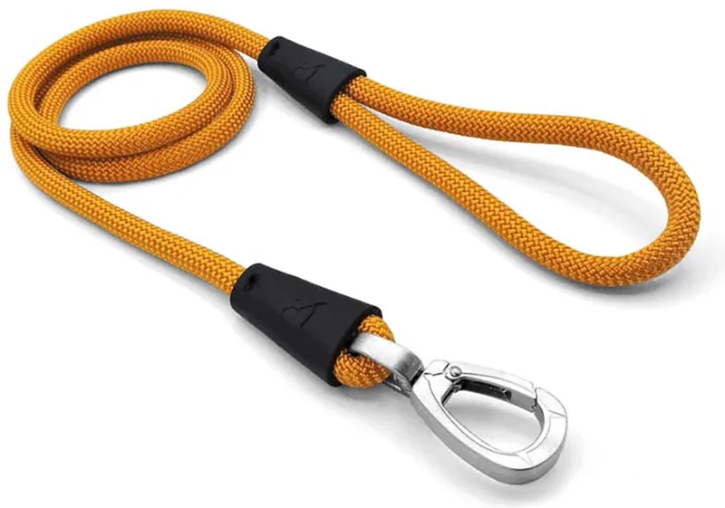 Hondenriem Regular Rope - Gerecycled - 120X1 cm de Morso en Gold Goud – photo produit