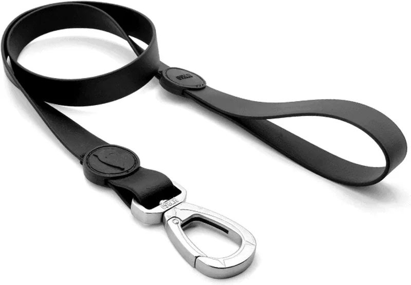 Hondenriem - Waterproof - Gerecycled - Black - 100X2,5 cm de Morso en Noir – photo produit