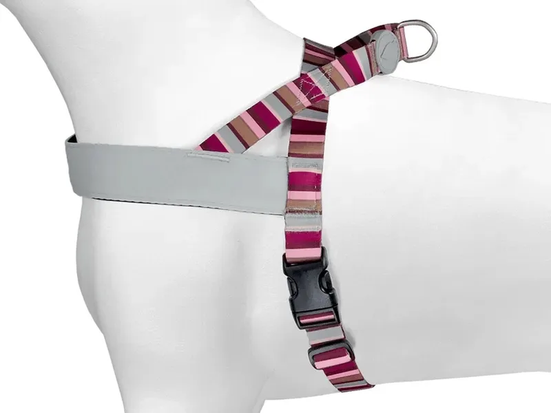 Norwegian Hondentuig - Gerecycled - Skyline Rood/ Roze - 80-110X66 cm fra Morso i Skyline Rood, Lyserød – produktbillede
