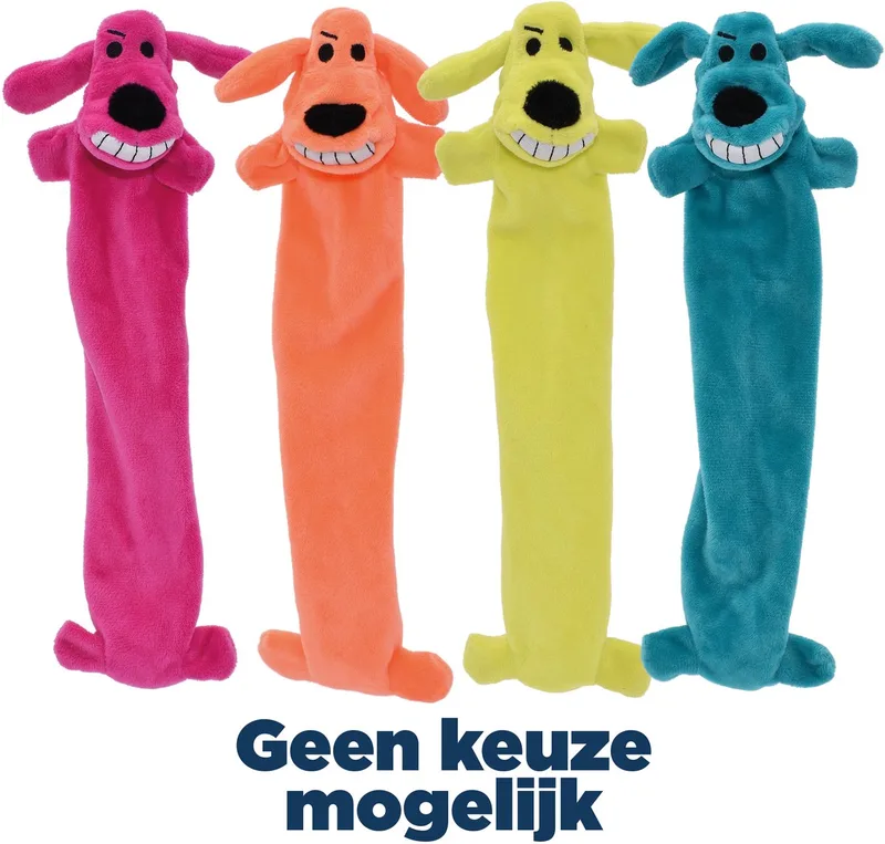 Loofa - Lichtgewicht Honden Speelgoed Zonder Vulling - 30,5 cm Assorti by Multipet in Blue – product photo