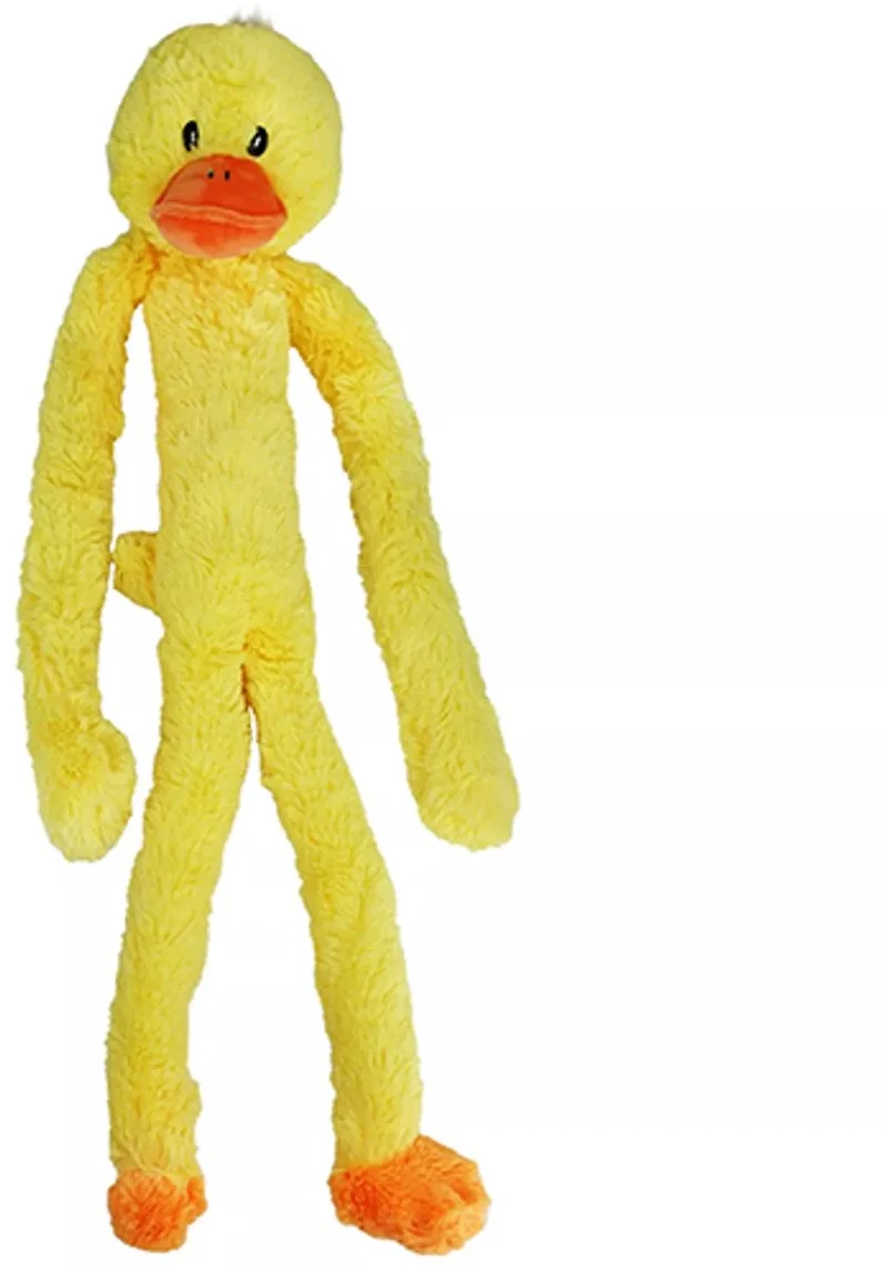 Mulitipet - hondenspeelgoed - Knuffel - 68cm lang - Eend by Multipet in Yellow – product photo