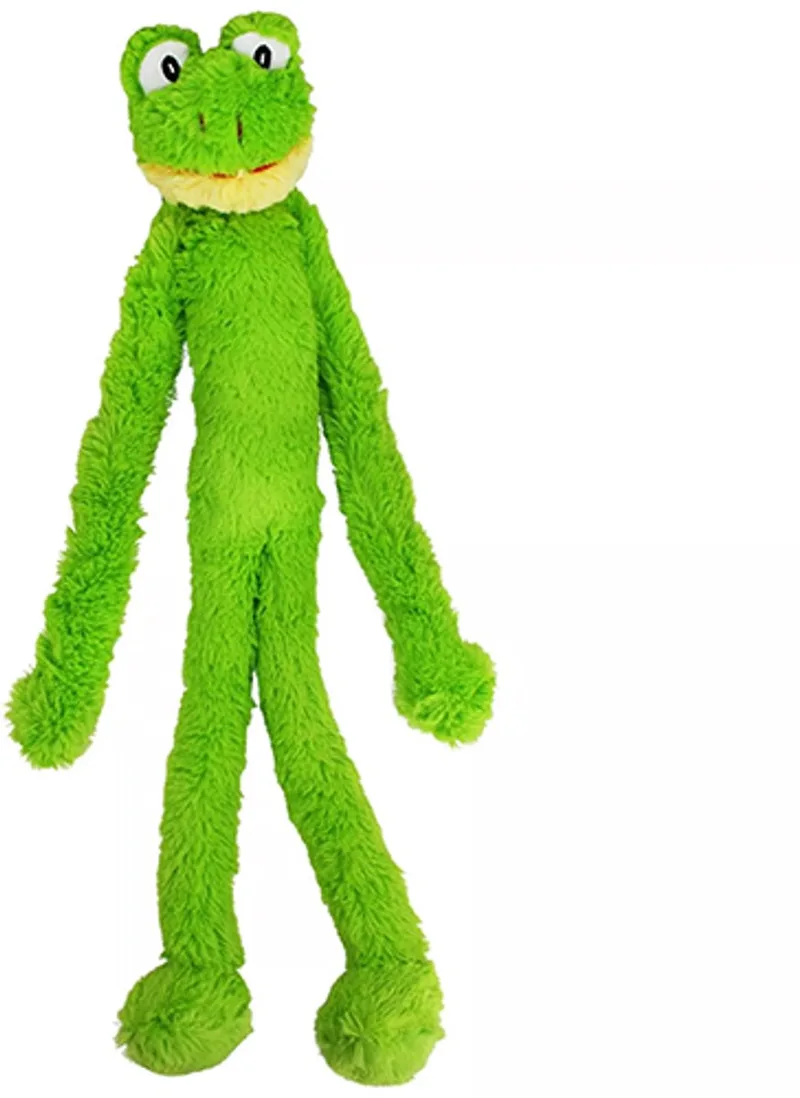Mulitipet - hondenspeelgoed - Knuffel - 68cm lang - Kikker by Multipet in Green – product photo