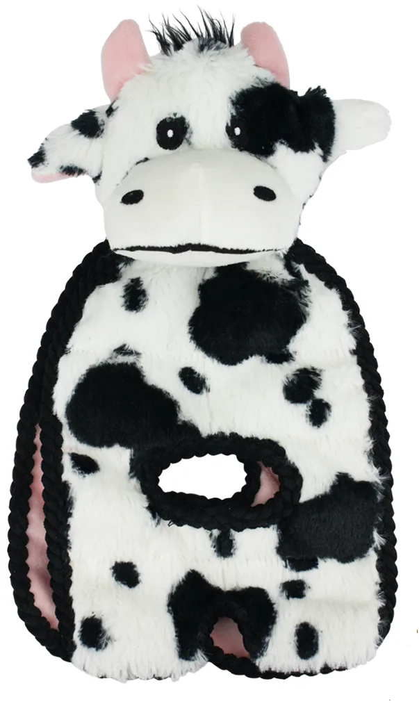 Squeaker Mat Tug Cow by Multipet – product photo