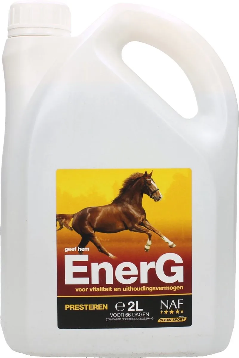 EnerG - 2 Liter vloeibaar van NAF – productfoto