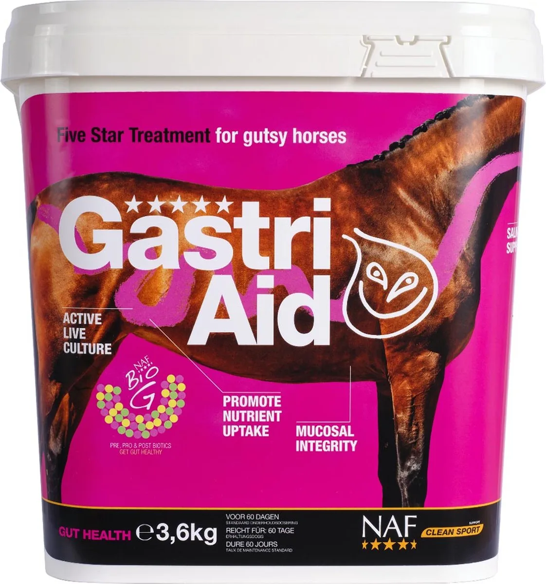 GastriAid - Spijsvertering - 3,6 kg de NAF – photo produit