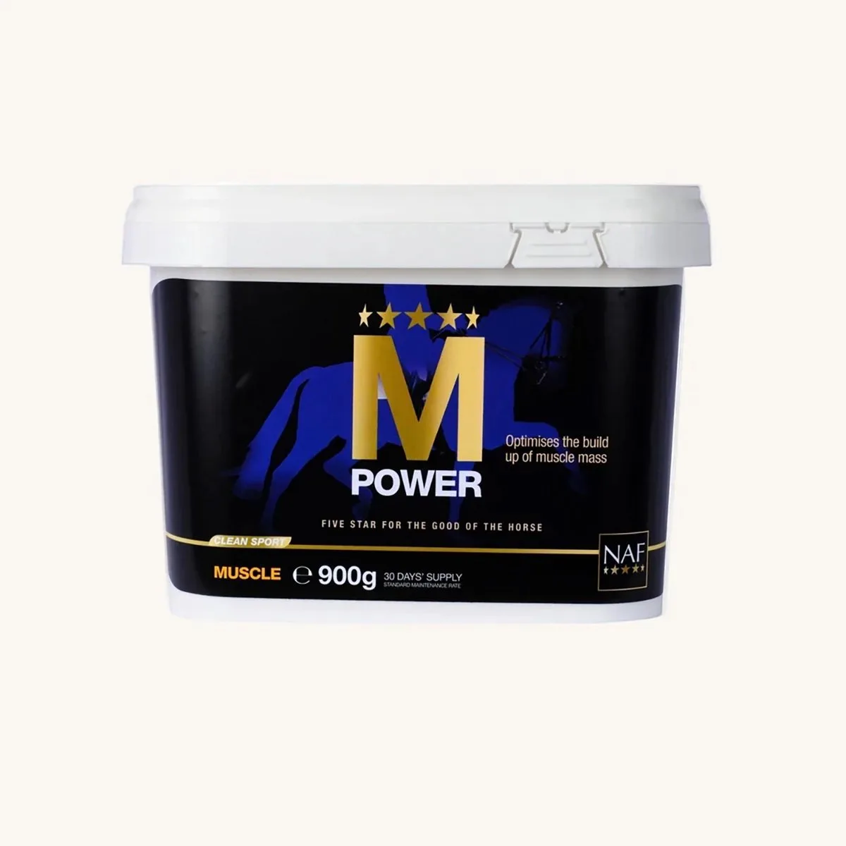 M Power - Ondersteuning Spierontwikkeling - Presteren - 900 gram by NAF – product photo