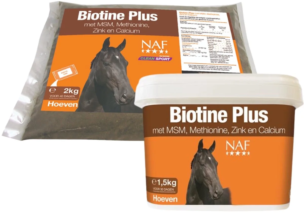 Naf Biotine Plus de NAF en Or – photo produit