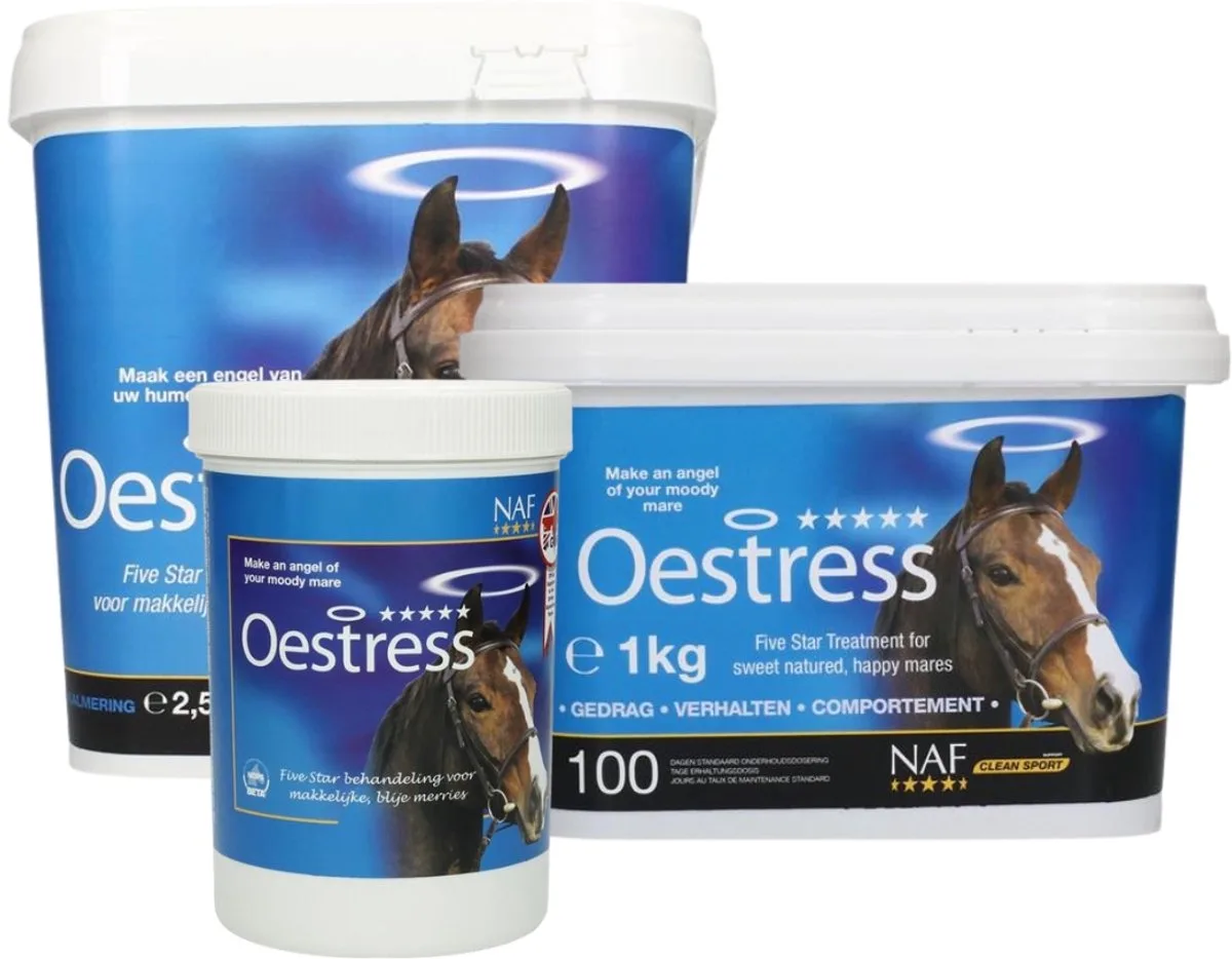 Oestress - For All Seasons - Gedrag - 50 Dagen - 500 gram von NAF – Produktfoto