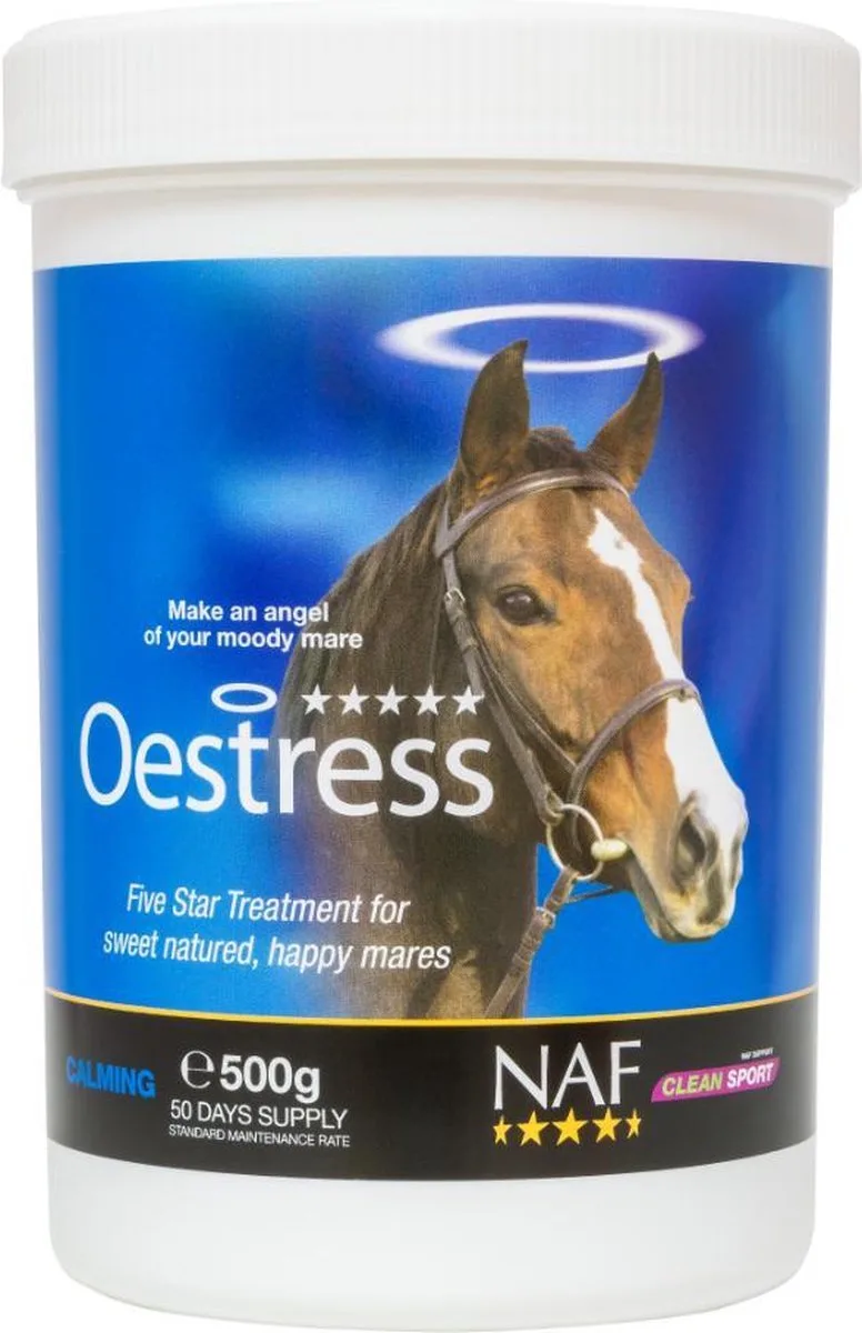 Oestress Powder - Seizoensgebonden Gedrag - 500 gram von NAF – Produktfoto