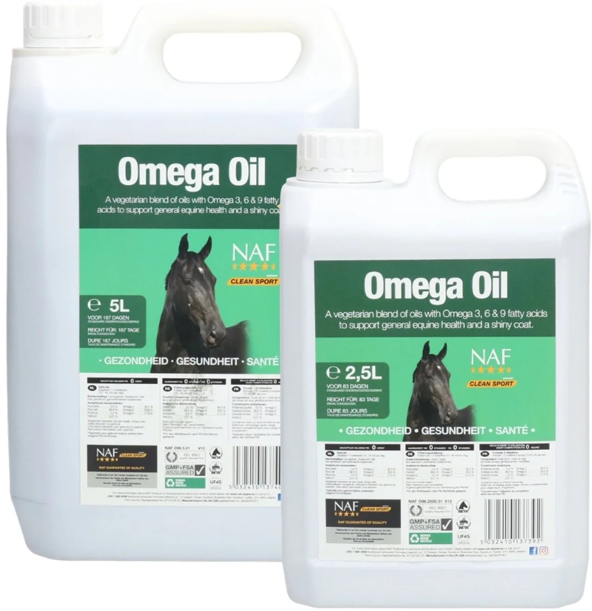 Omega Oil - 5 liter de NAF – photo produit