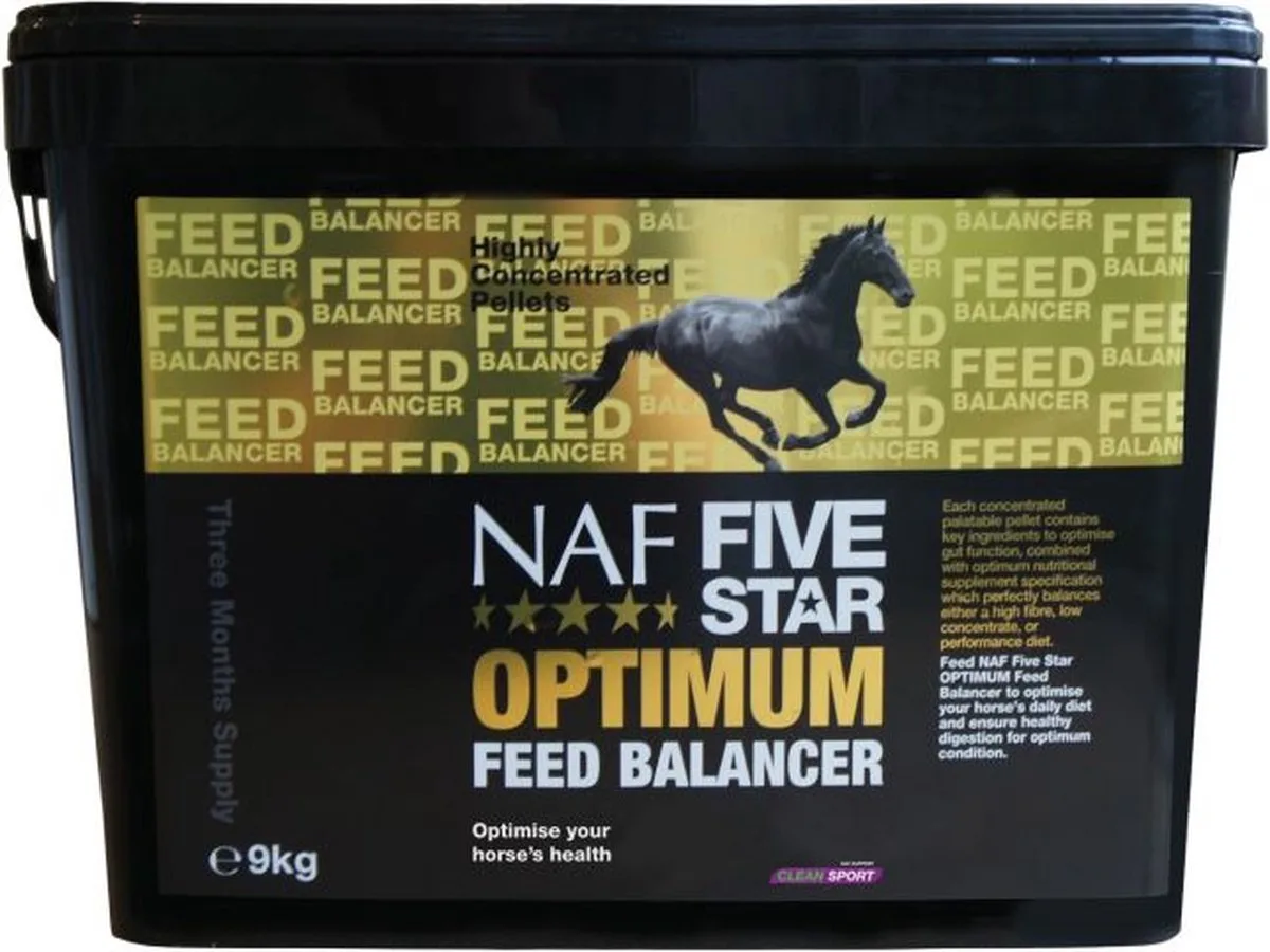 Optimum Balancer - Optimum Herstelt en Behoudt de Vijfsterrenconditie - 9 kg de NAF – photo produit