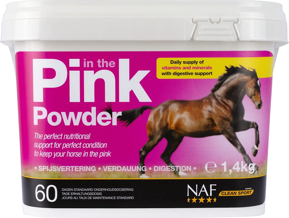 Pink Powder - Optimaliseert de Spijsvertering - 1.4 kg van NAF – productfoto