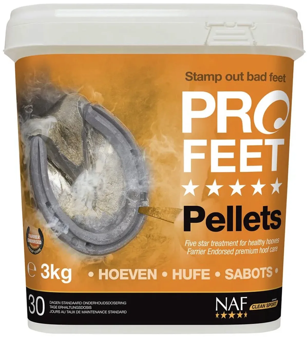 Pro Feet Pellets - Hoeven - 3 kg de NAF – photo produit