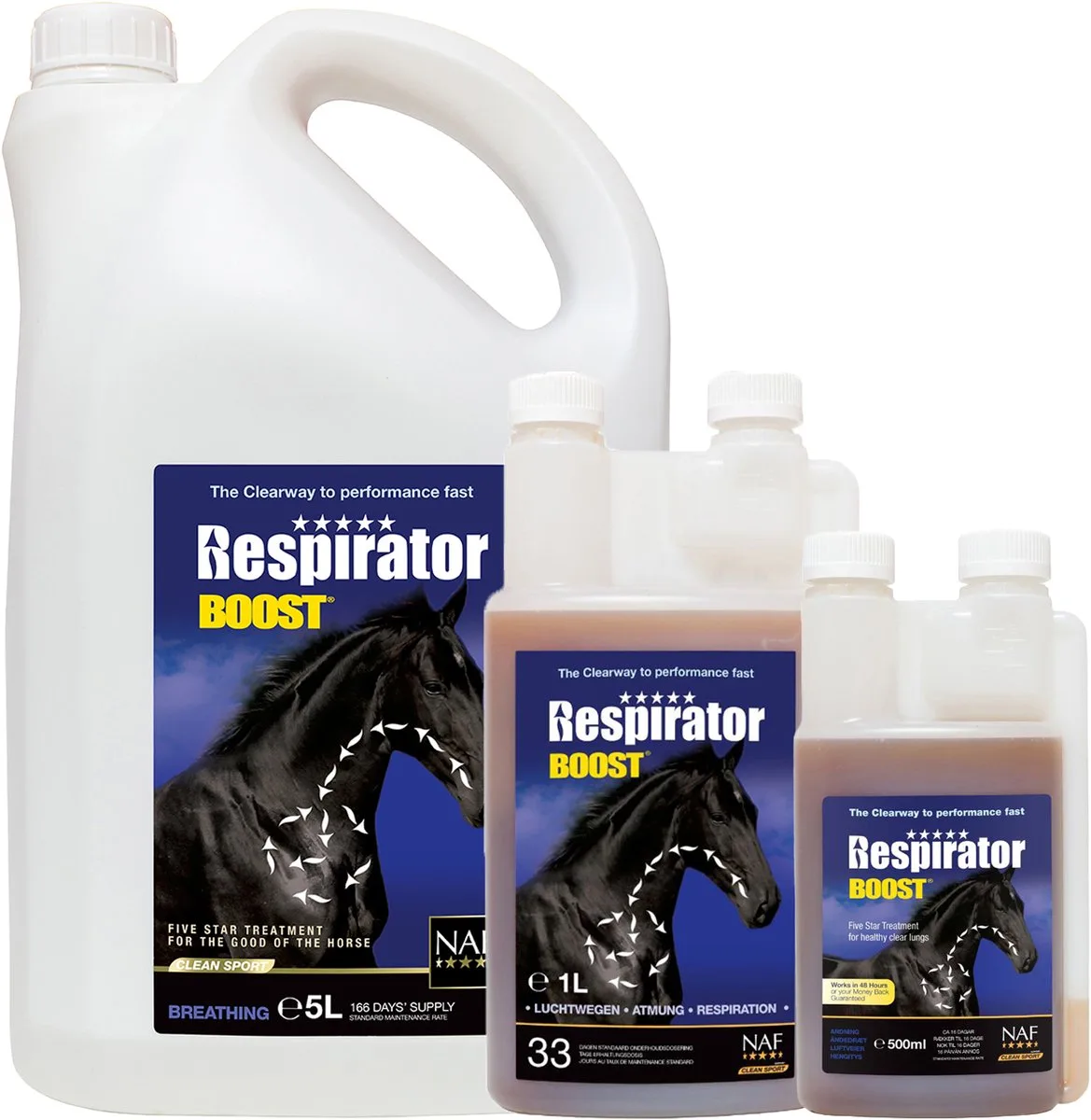 Respirator Boost - 5 L van NAF – productfoto