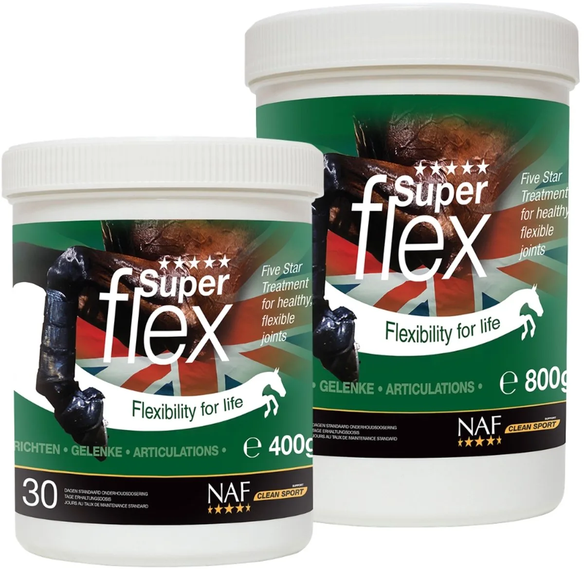 Superflex 5 Star poeder - 400 gram van NAF – productfoto