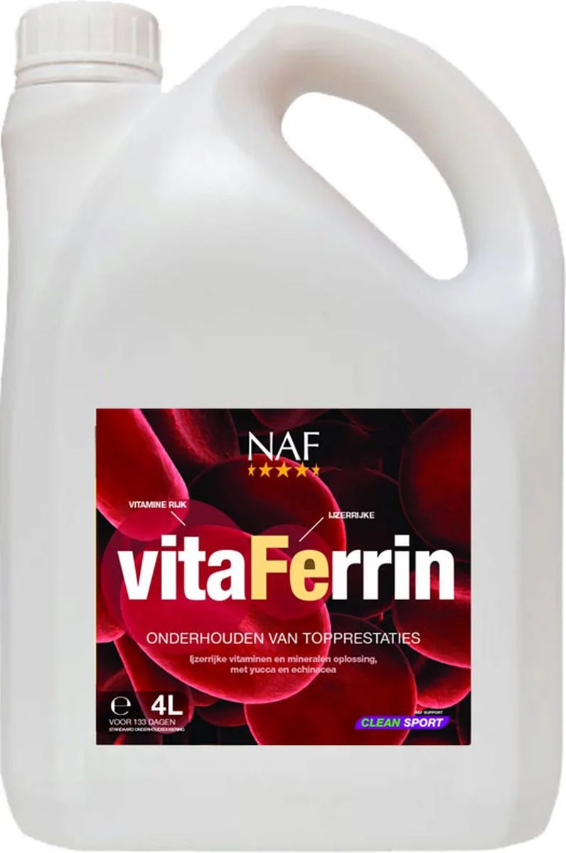 VitaFerrin - Ondersteuning van het Immuunsysteem - 4 Liter by NAF – product photo