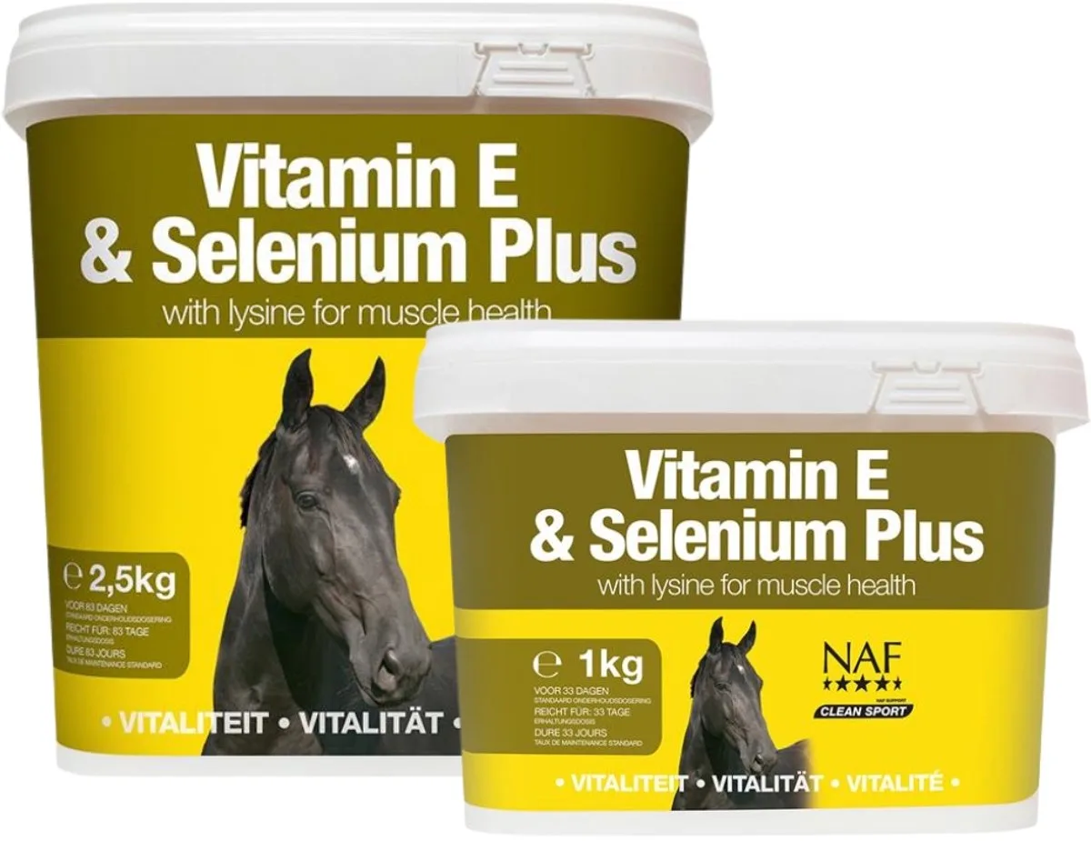 Vitamine E, Selenium & Lysine - 2,5 kg van NAF – productfoto