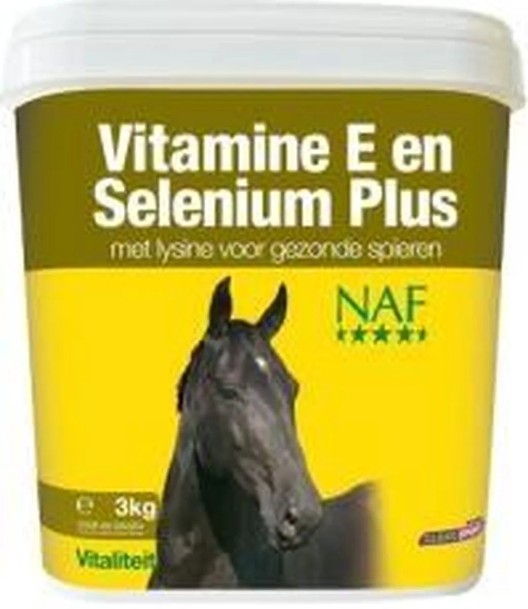 Vitamine E & Selenium Plus - Vitaliteit - 2.5 kg de NAF – photo produit