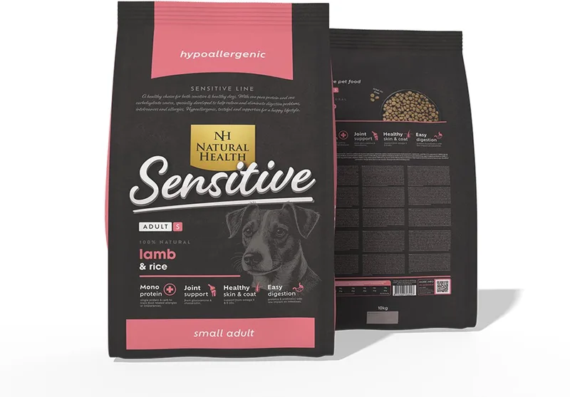 hondenvoer Adult Lam Small Bites 10 kg - Hond by Natural Health – product photo
