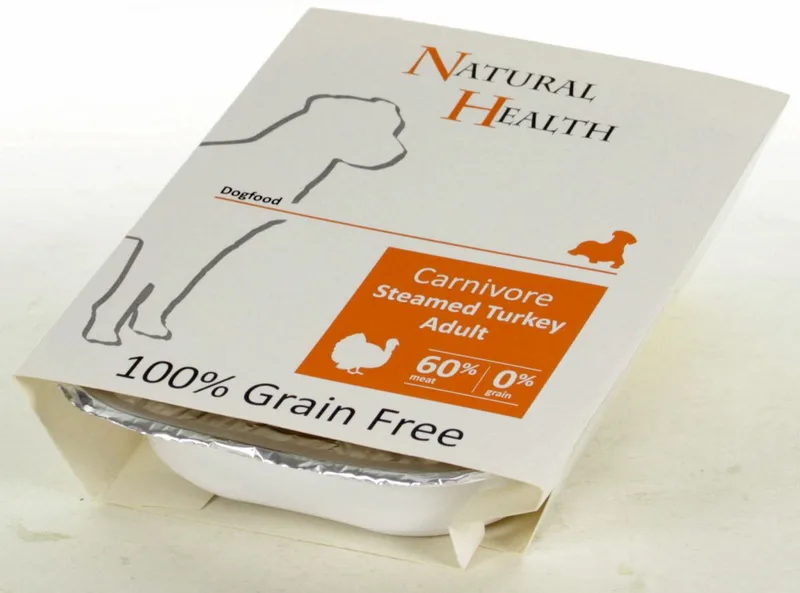 Steamed Carnivore Turkey Graanvrij by Natural Health – product photo