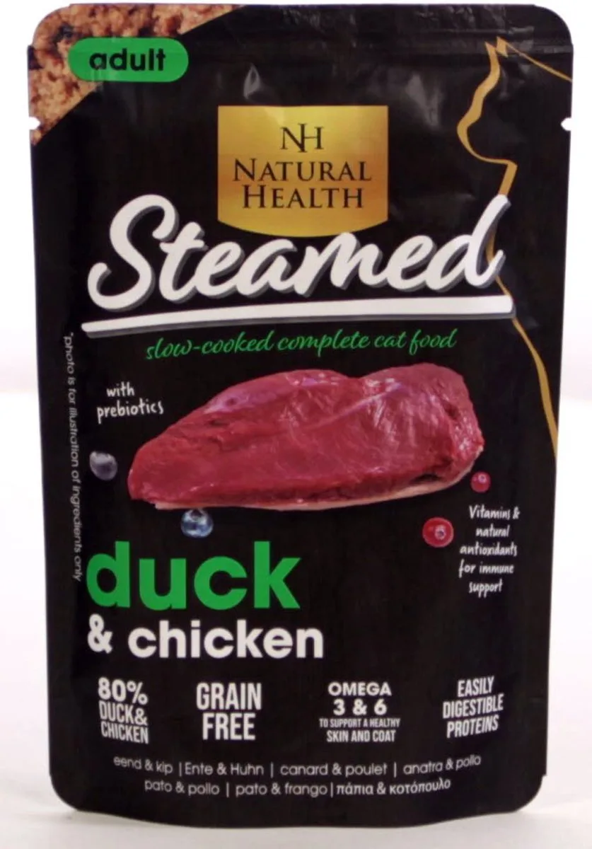 Steamed Duck 85gr. de Natural Health – photo produit