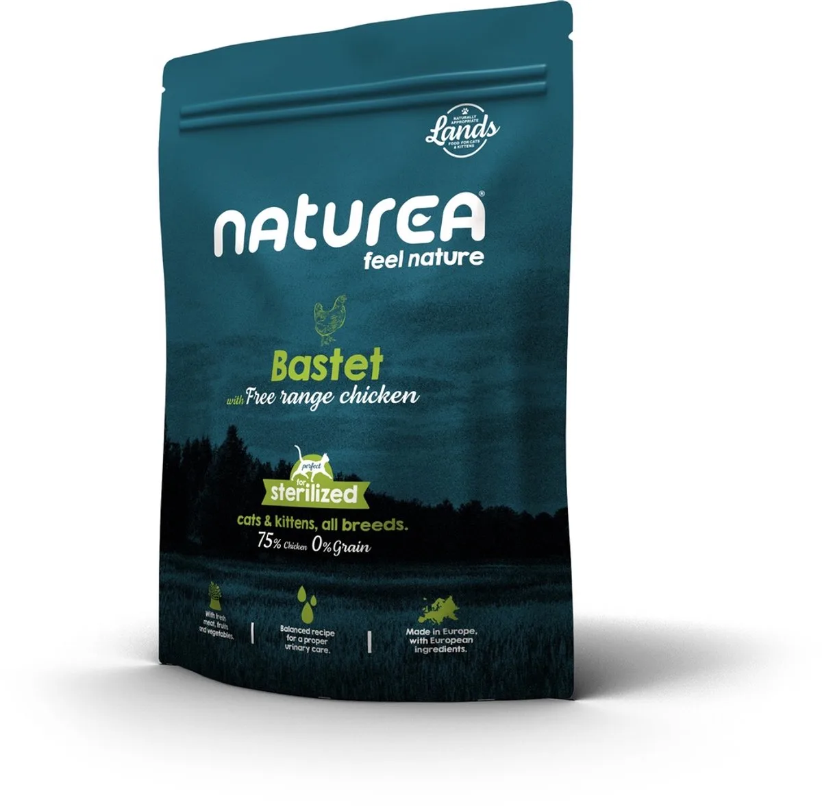 Cat Lands Chicken 350 gr van Naturea – productfoto