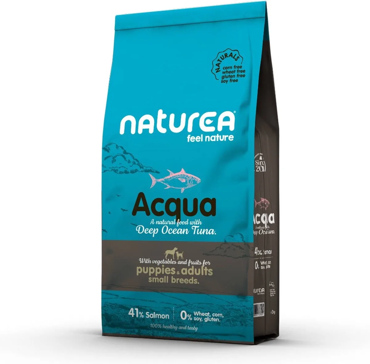 Naturals Adult Small Breed Aqua Deep Ocean Tuna 5,5 kg - Hond van Naturea – productfoto