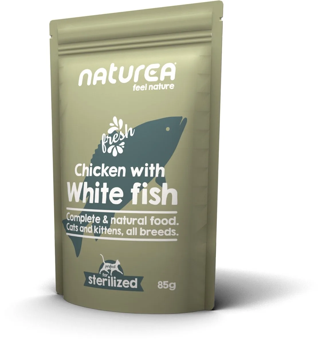 Natvoer - Witvis - Zakje - 85GR - 1ST de Naturea – photo produit
