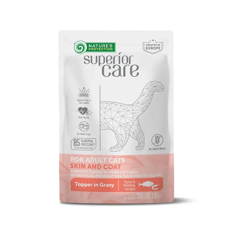 Detox Adult Nassfutter Für Katzen 24x70g von Nature's Protection – Produktfoto