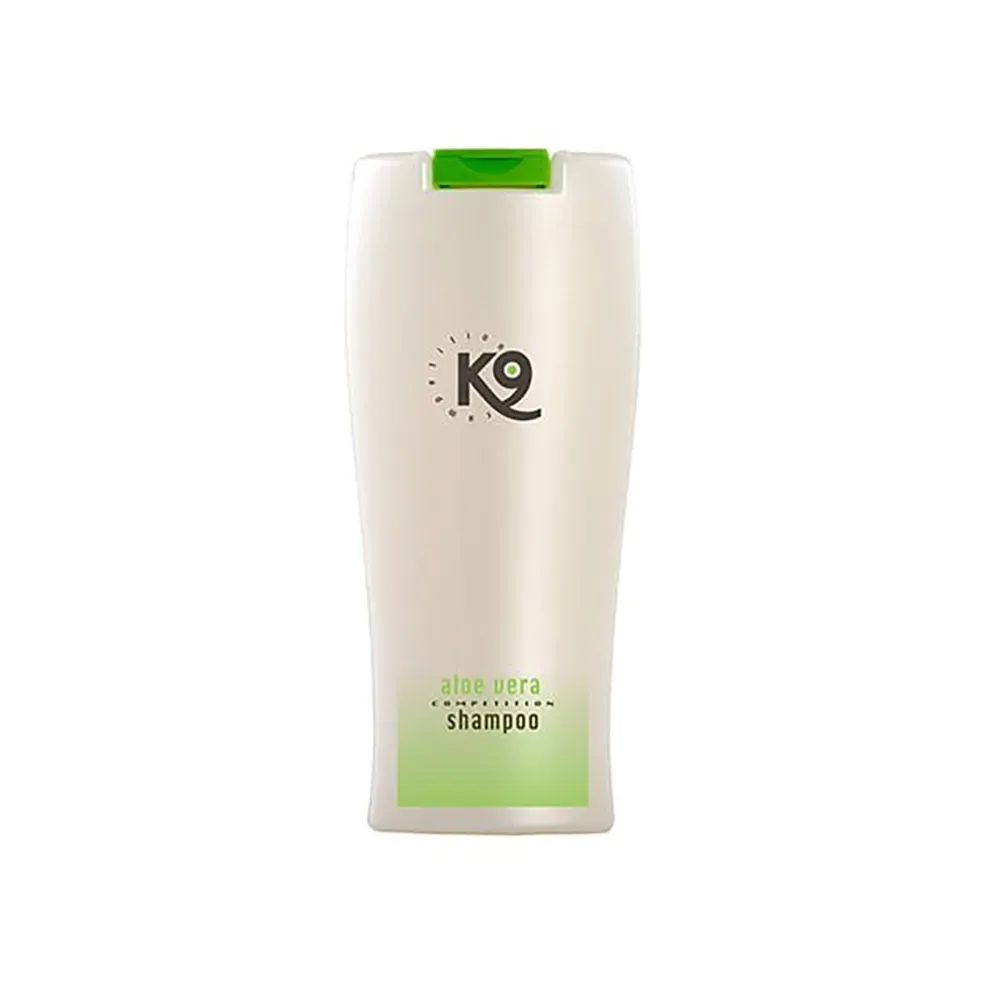K9 Aloe Vera Shampoo Voor Honden En Katten Met Aloë Vera Voor De Gevoelige Huid 300ml de Nature's Protection – photo produit