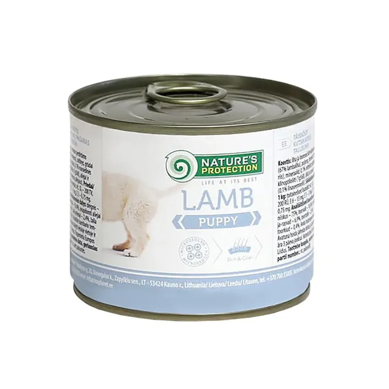 Lamm-nassfutter Für Hunde 200g by Nature's Protection – product photo