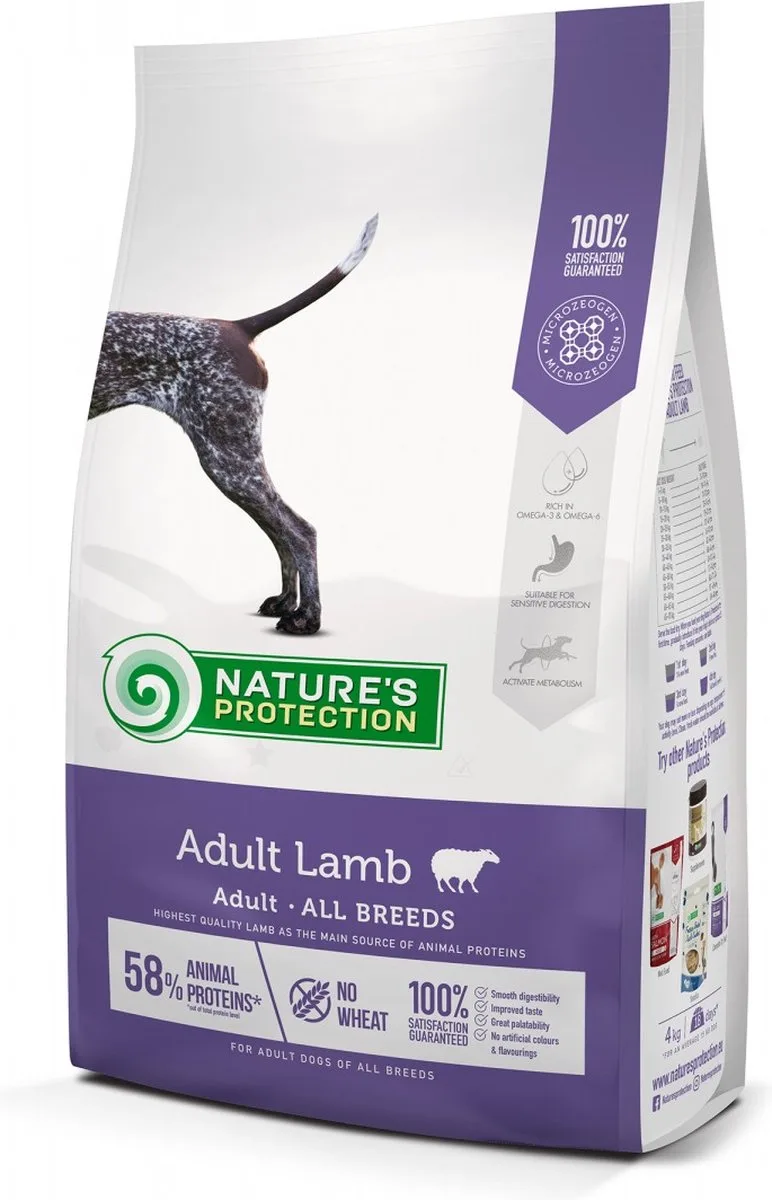MEDIUM LAM 4KG.ADULT van Nature's Protection – productfoto