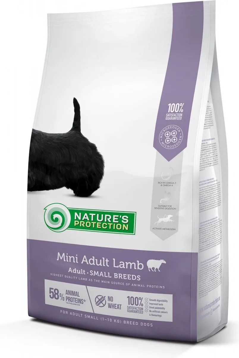 MINI LAM 2KG.ADULT van Nature's Protection – productfoto