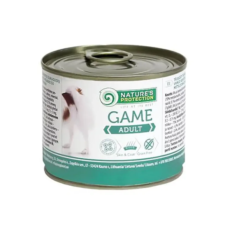 Natvoer Voor Volwassen Honden 200g by Nature's Protection – product photo