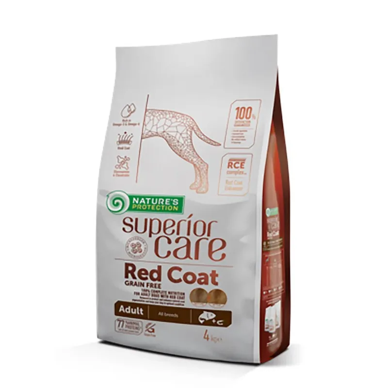 Red Dog Getreidefreies Hundefutter Mit Lachs Für Ausgewachsene Hunde Aller Rassen 10kg von Nature's Protection – Produktfoto