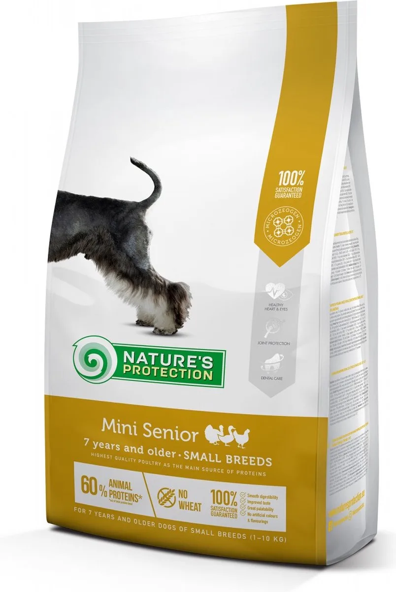 SENIOR KIP 2KG.MINI van Nature's Protection – productfoto