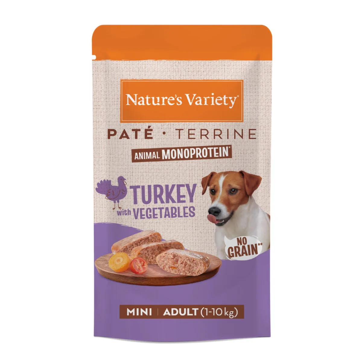 8x150g Kalkoen Original Paté Nature's Variety Hondenvoer by Nature's Variety – product photo