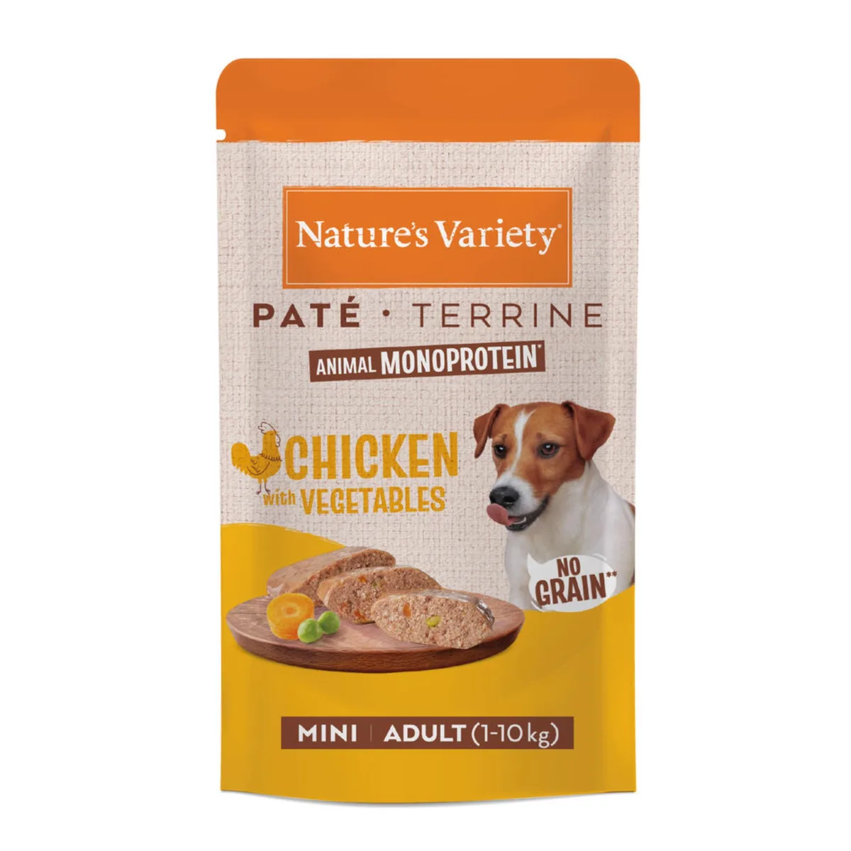 8x150g Kip Original Paté Nature's Variety Hondenvoer van Nature's Variety – productfoto