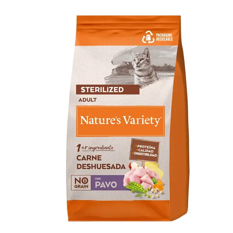 Kalkoen Kattenvoer 3kg de Nature's Variety – photo produit