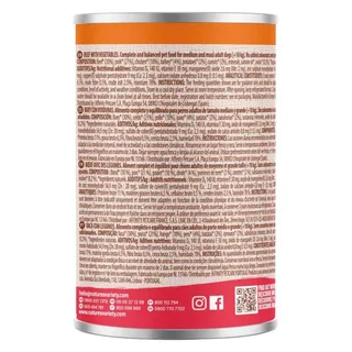 Nassfutter Für Hunde Pate Med/maxi Beef & Vegetables 12x400g von Nature's Variety – Produktfoto 2 von 2