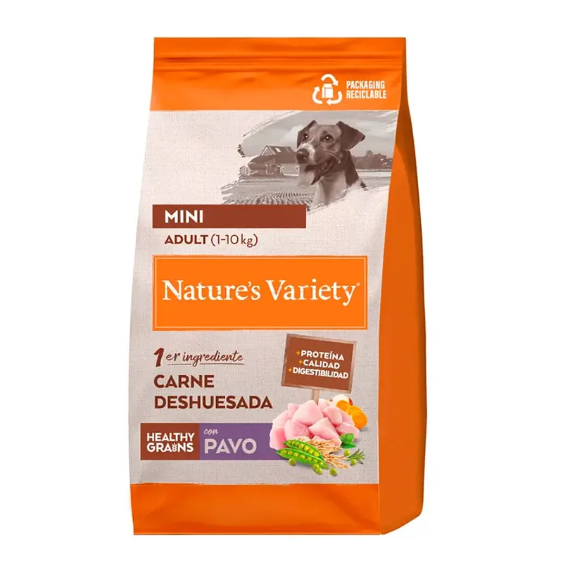 Nourriture Pour Chien à La Dinde Healthy Grain Medium Adult 3kg by Nature's Variety – product photo