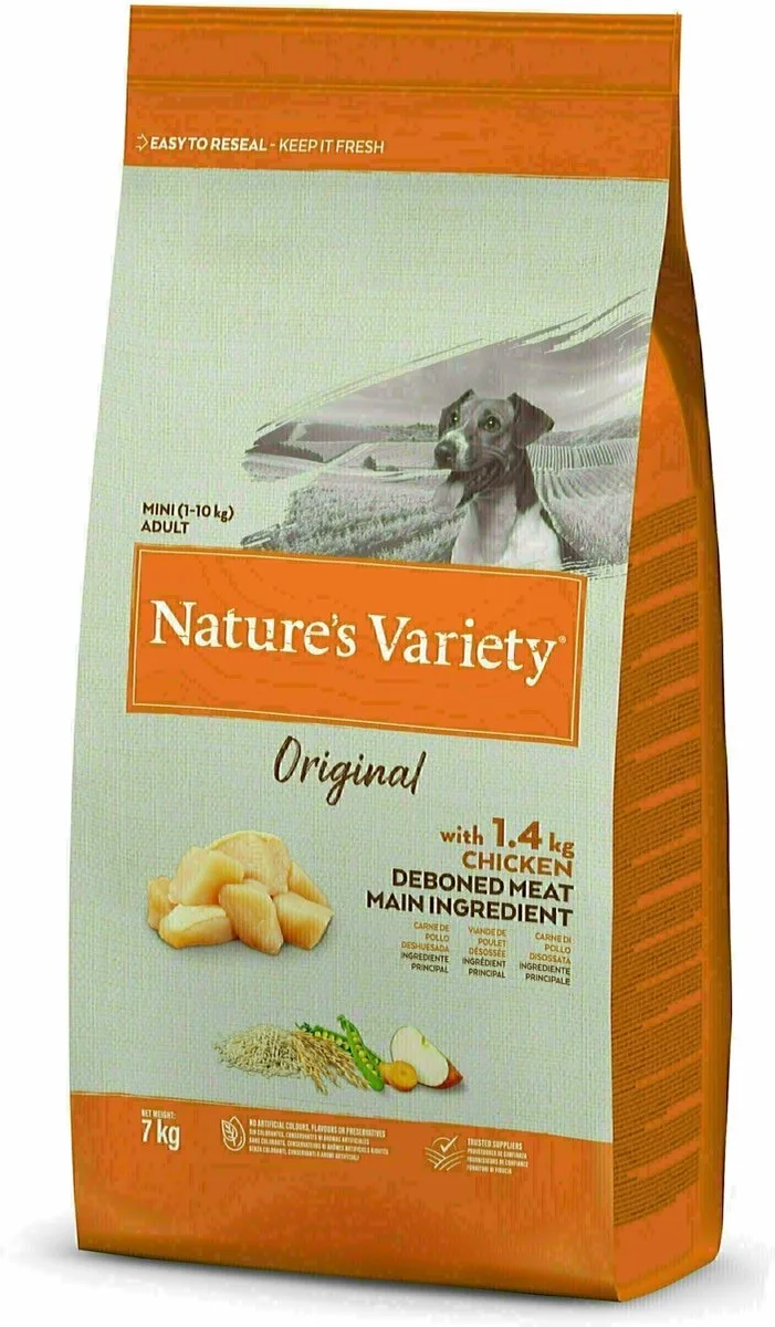 Original adult mini chicken - Hondenvoer - 7 kg de Nature's Variety – photo produit