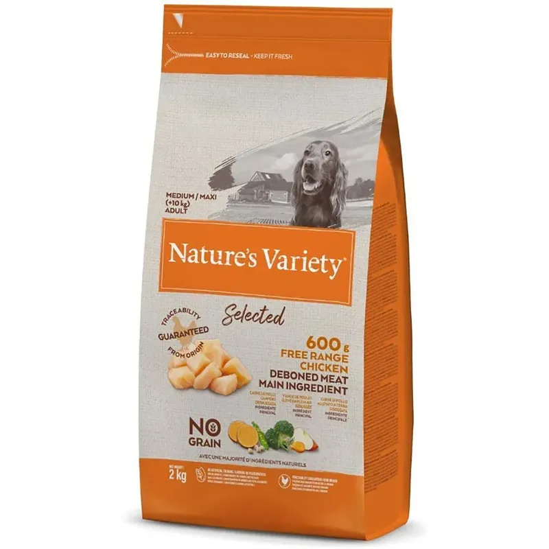 Nourriture Pour Chiens Adultes De Taille Moyenne/grande Poulet Originale 10kg de Nature's Variety – photo produit