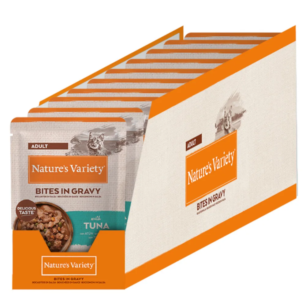 Aliment humide original au thon pour chats 85 gr de Nature's Variety – photo produit
