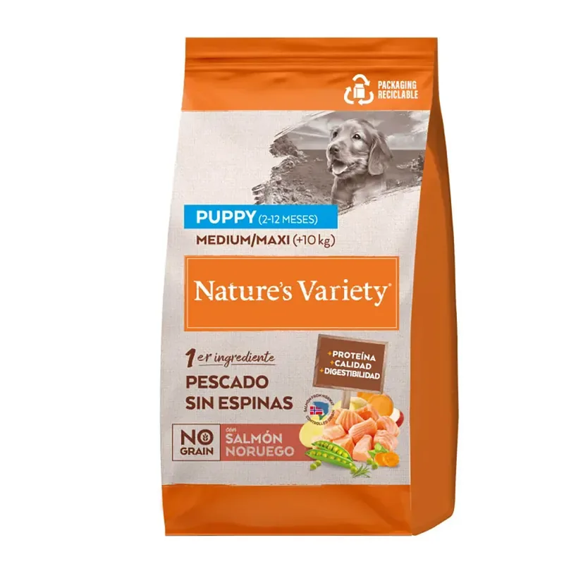Puppy Hondenvoer Zalm 10kg de Nature's Variety – photo produit
