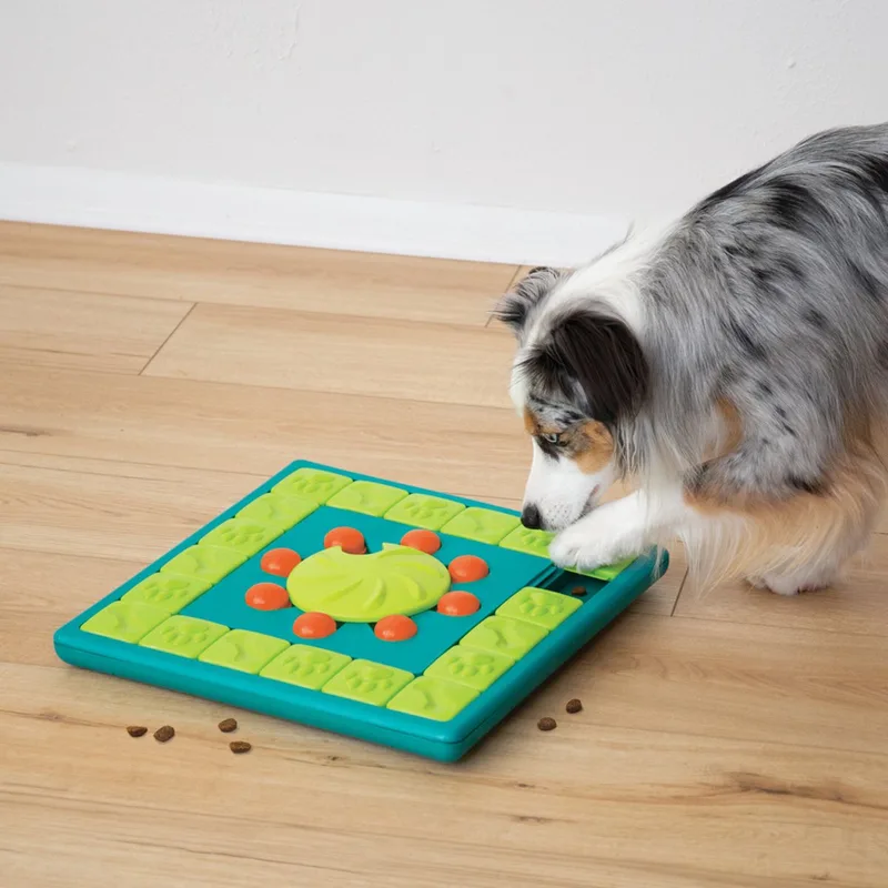 Interactieve Hondenpuzzel vulbaar met snacks voor de slimste honden - Outward Hound Multipuzzle by Nina Ottosson in Multicolour – product photo