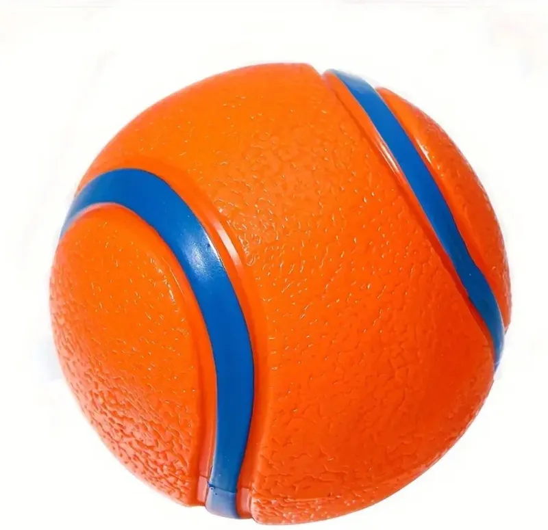 Honden Speelgoed - Hond - Speelgoed - Dog Toy - Bal - Oranje - 6cm de Nivard en Oranje – 6 cm – photo produit