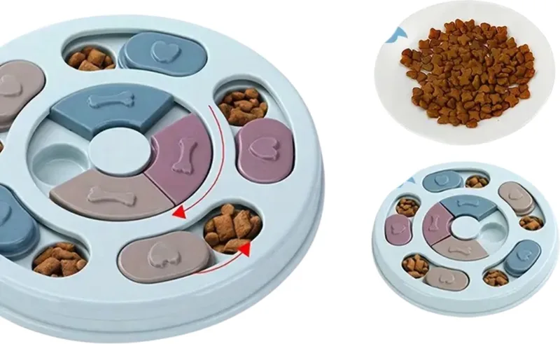 Honden Speelgoed - Hond - Speelgoed - Dog Toy - Hondenpuzzel - Snacks by Nivard in Blue – product photo